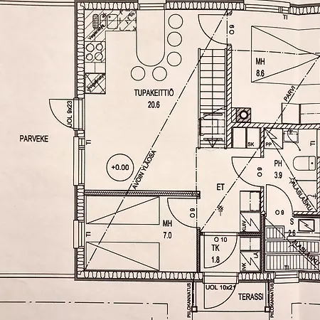 Magnolia 2 Himos 度假居 *